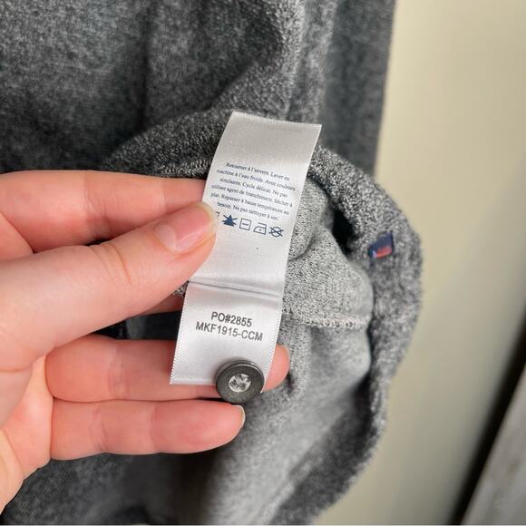 Faherty Men's Jaspe Terry Henley Pullover Shirt M - Picture 9 of 10